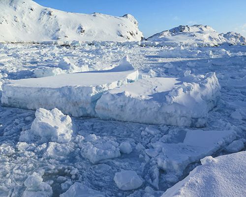 The Red House - Eastgreenland - Aktivitäten - Schneeschuhwandern
