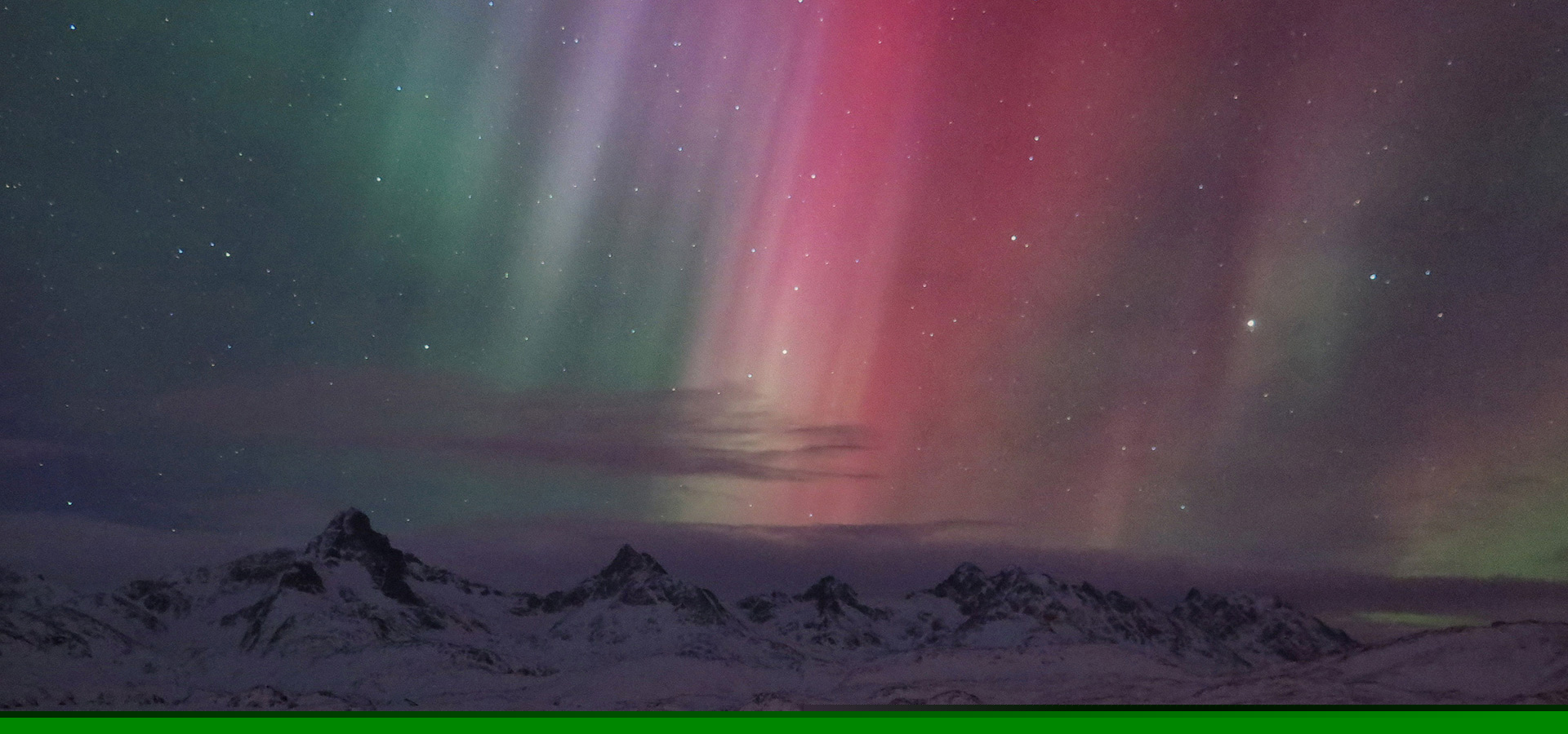 The Red House - Eastgreenland - Geografie - Klima - Polarlicht