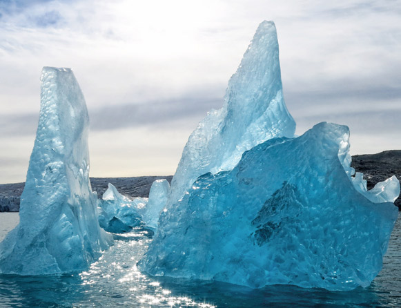 The Red House - Eastgreenland - Aktivitäten - Bootstour - Eisberg