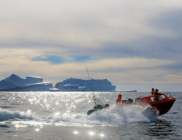 The Red House - Eastgreenland - Aktivitäten - Bootstour