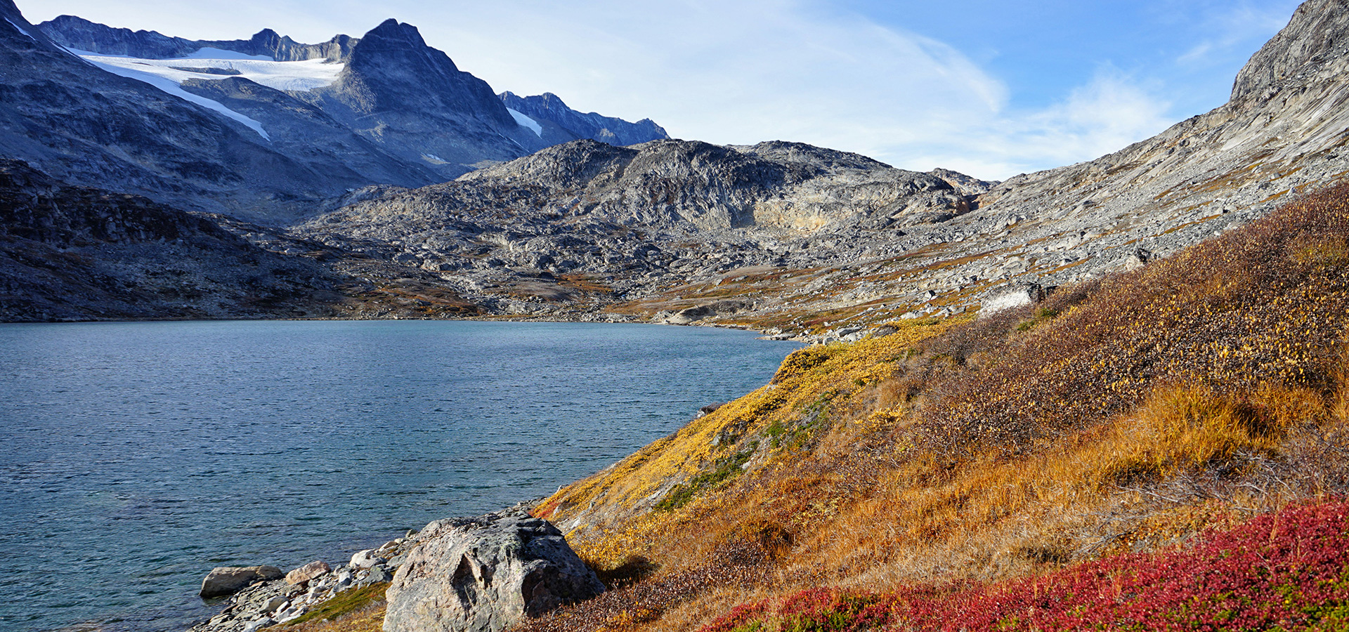 The Red House - Eastgreenland - Geografie - Klima - Herbst