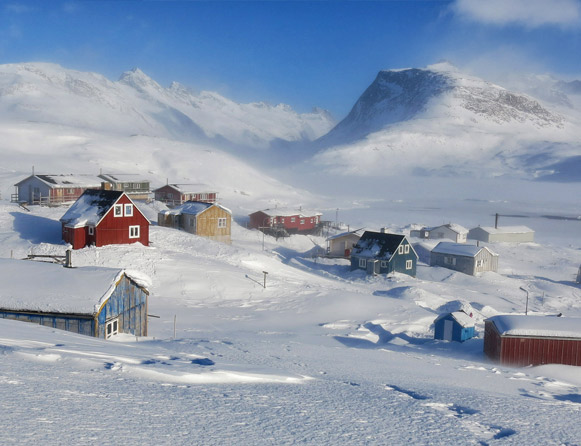 The Red House - Eastgreenland - Unterkunft